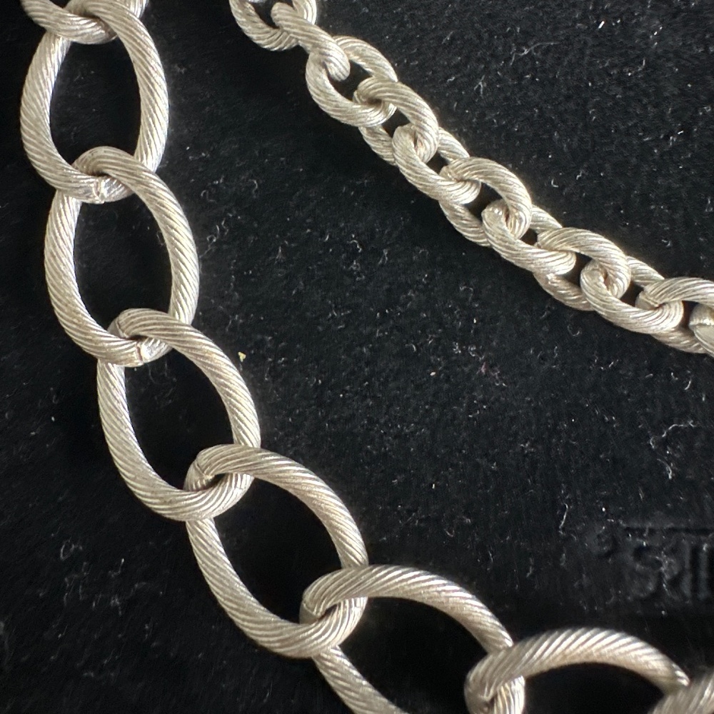 Stella & Dot Double Chain Necklace